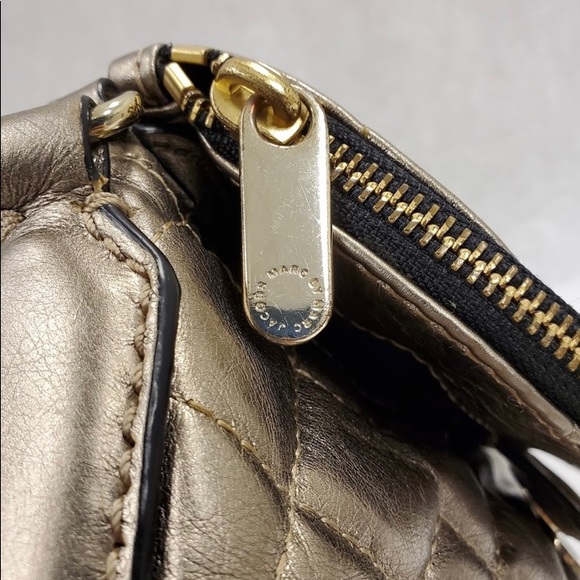 Marc By Marc Jacobs Workwear Quilted Metallic Crossbody - Picture 7 of 12